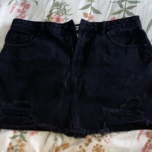 Forever 21 Midnight Black Skirt